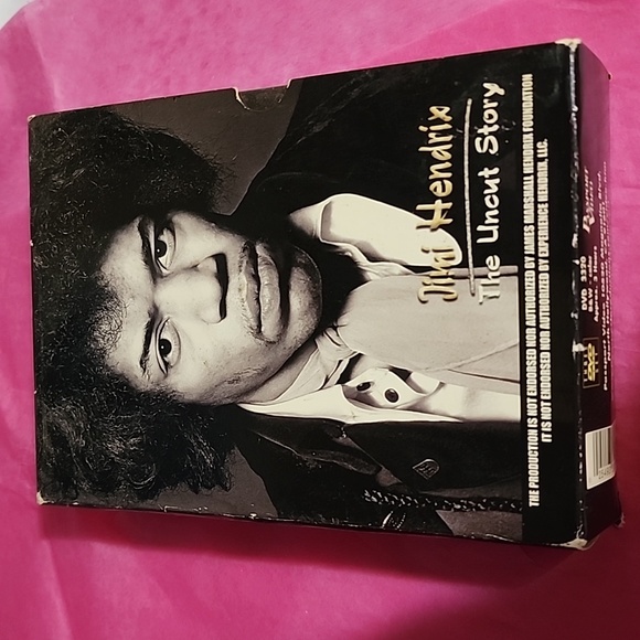 JIMI HENDRIX DVD THE UNCUT STORY Other - JIMI HENDRIX-- THE UNTOLD STORY.    3 -- DVD BOX SET. USED!